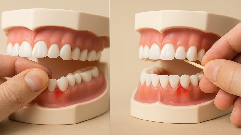 Diş aralarını tırnak veya kürdanla temizleyenler çok pişman olacak