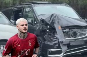 Galatasaraylılara bir günde ikinci kaygı! Icardi’nin aracı pert oldu