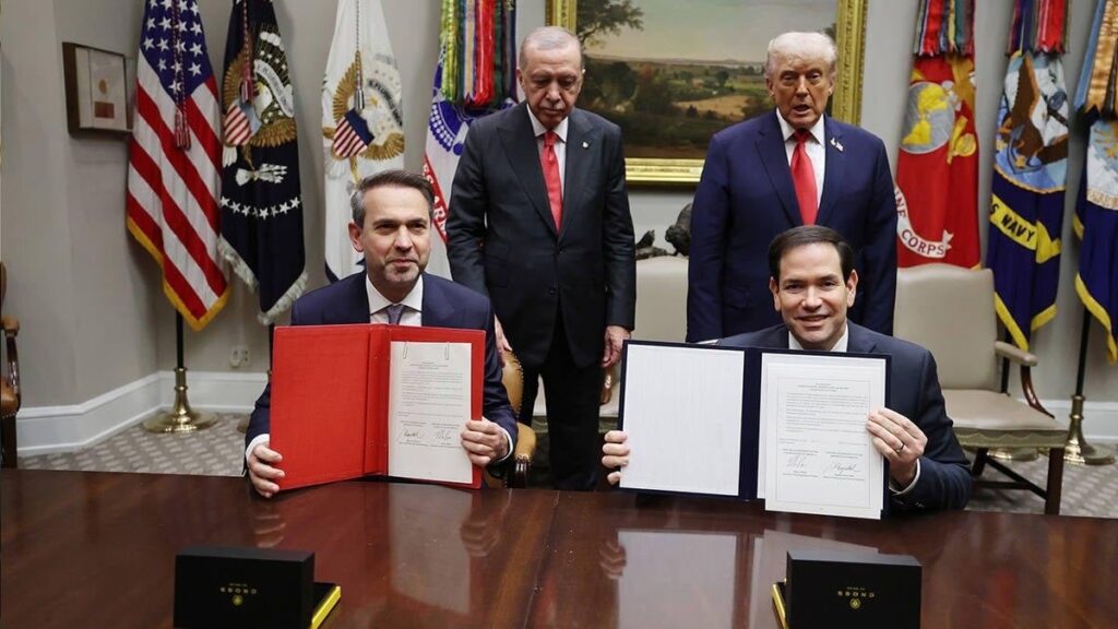 ‘Görüşmek için yalvarıyorlar’ demişti. Erdoğan ve Rubio aynı karede