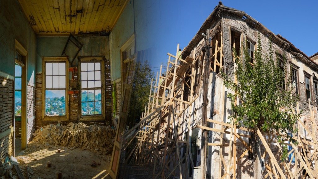 250 yıllık konak belediye binası olacak restorasyon çalışmaları başladı