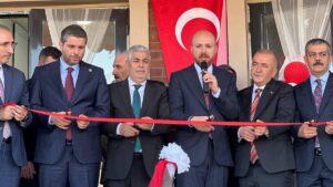 Bilal Erdoğan açtı, devlet protokolü izledi