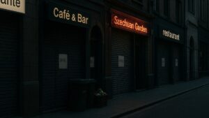 Bir e-posta ile sokaktaki tüm restoranlar 24 saat içinde kapandı