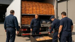 Erişte yüklü dendi, içinden 7 ton kaçak çıktı: 160 milyon lira ediyor