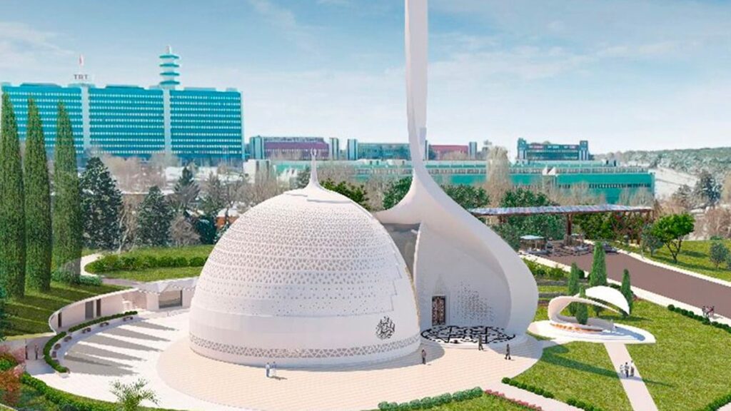 Faizden milyarlar kazanan TRT, devasa cami yaptırıyor