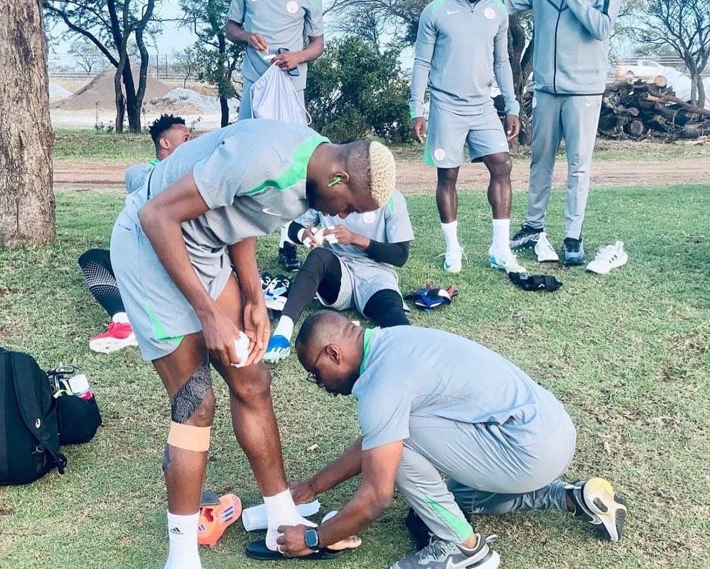 Galatasaray taraftarının yüreğini ağzına getiren Osimhen görüntüsü