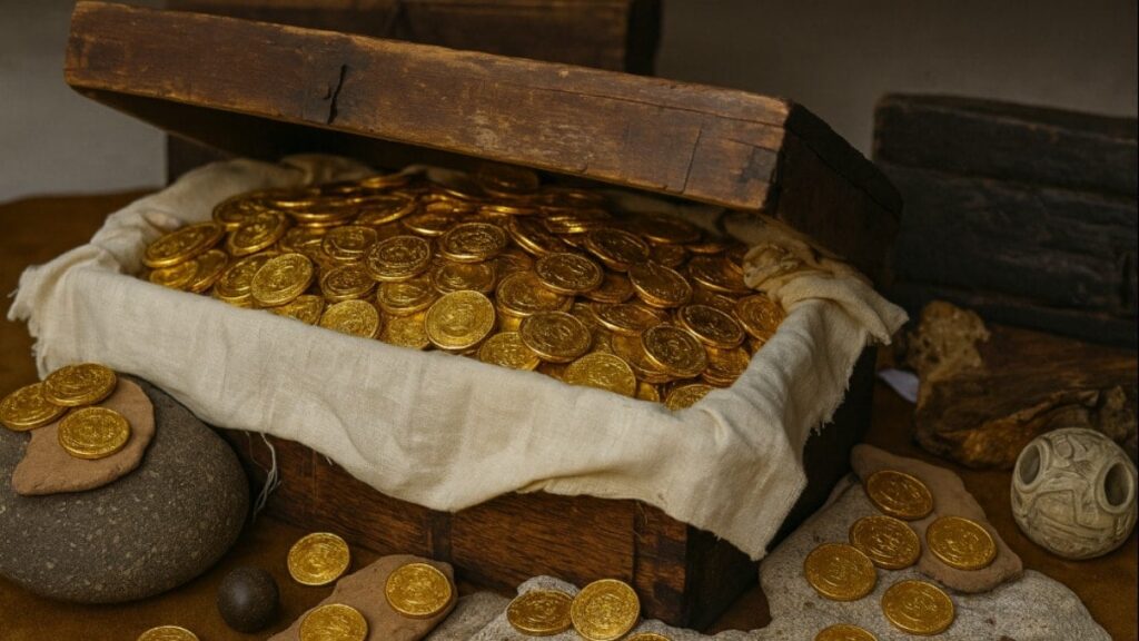 ‘Hazine Sahili’nde yine tarihi keşif: 1 milyon dolarlık altın bulundu