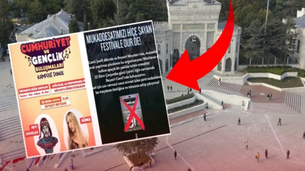 İBB’nin ’29 Ekim’ etkinliğine tehlikeli tahrik!