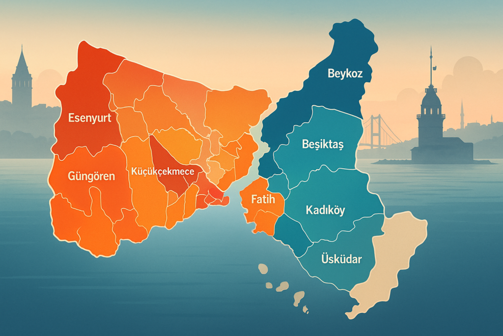 İstanbul’da kira getirisi haritası değişti: İlçeler arasında yüzde 200 fark oluştu