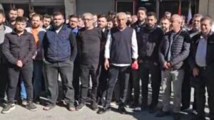 Konya’da ayakkabı üreticileri greve gitti :Ücret yok, sigorta yok