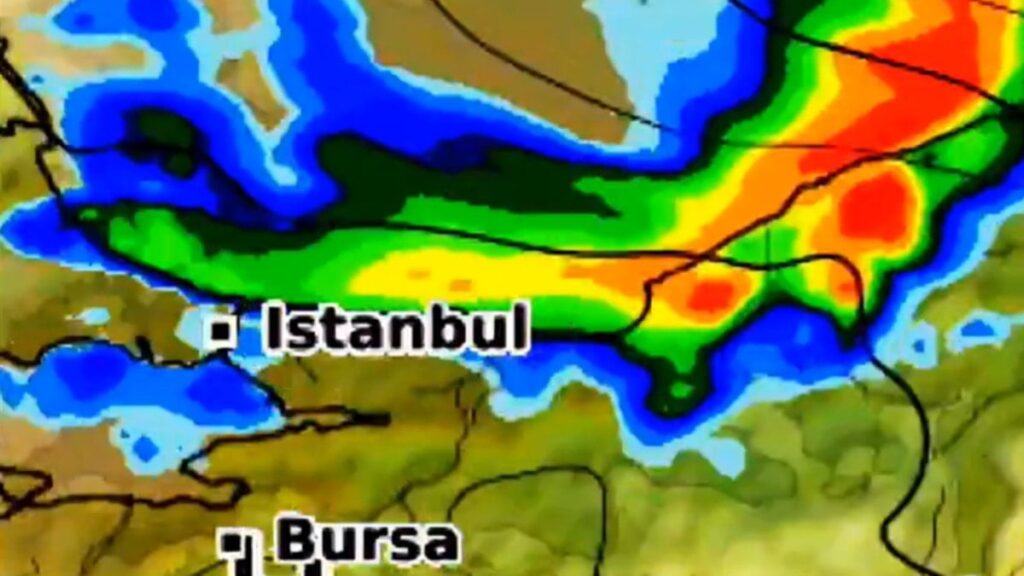 “Low-Level Jet Stream” yurda giriş yaptı! İstanbul’u da vuracak