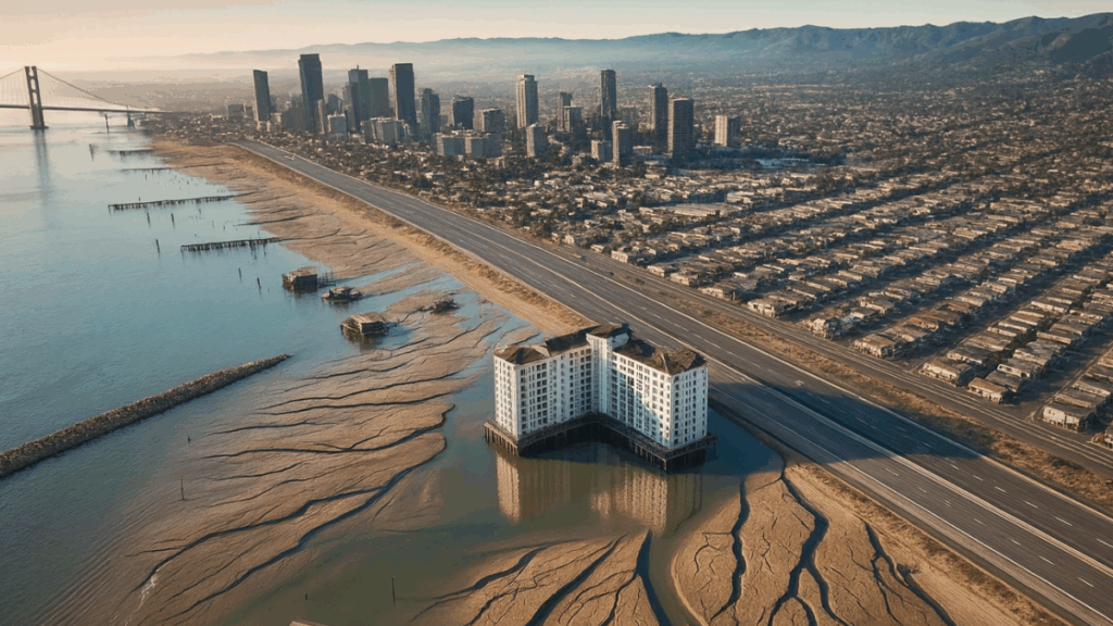 2 şehir yavaş yavaş çöküyor: Deniz tamamını yutacak