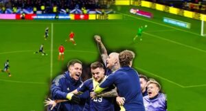 90+9’da orta sahadan attı! 27 yıl sonra Dünya Kupası’na götürdü…