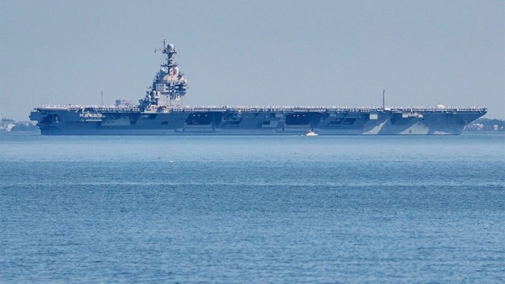 ABD’nin en gelişmiş uçak gemisi Karayip Denizi’ne ulaştı