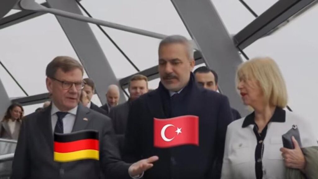 Almanya’dan Saray’a ince gönderme