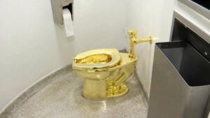 Altın Klozet “Amerika” servet değerinde