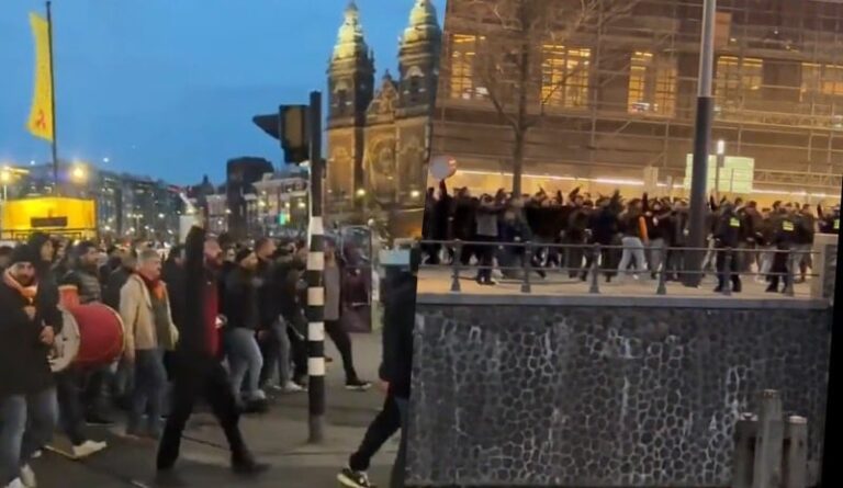 Amsterdam’da gerginlik! Galatasaray taraftarları gözaltına alındı