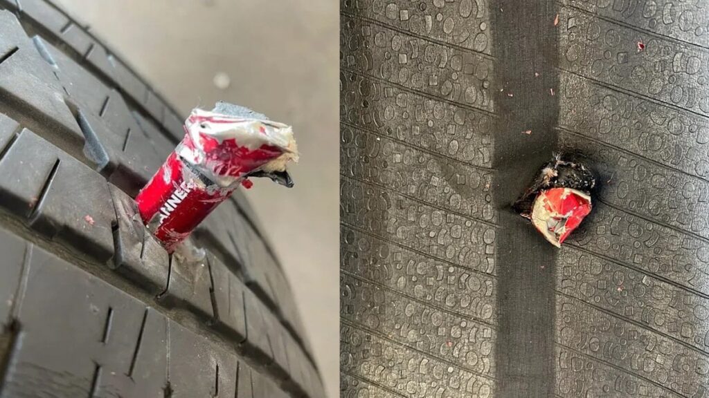 Araç sahipleri dikkat: Yeni bela lastikleri parçalıyor, sakın üzerinden geçmeyin