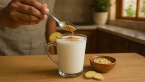 Ayranın içerisine bir kaşık ekleyin tüm kış dinç gezin