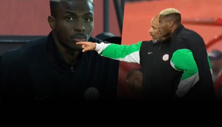 Osimhen’e gösterdi! Nijerya’ya büyü mü yapıldı?