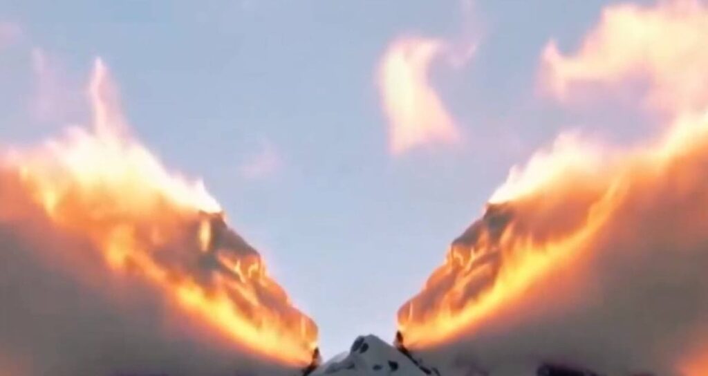 Dağ alev alev yandı: Gerçek sonradan ortaya çıktı