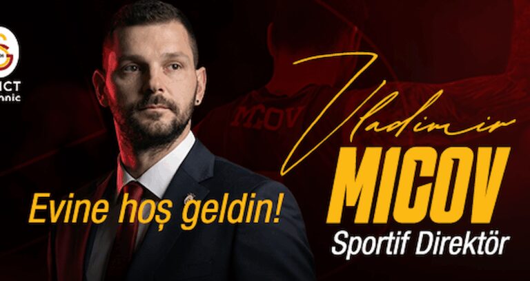 Galatasaray potada sportif direktörlüğe Micov’u getirdi