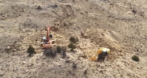 İş makinesini kullanma amaçları ‘pes’ dedirtti! 14 kişi gözaltına alındı