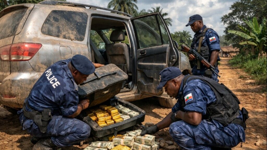 Koltuk altından servet çıktı! Külçelerce altın ve milyonlarca nakit bulundu