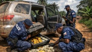Koltuk altından servet çıktı! Külçelerce altın ve milyonlarca nakit bulundu