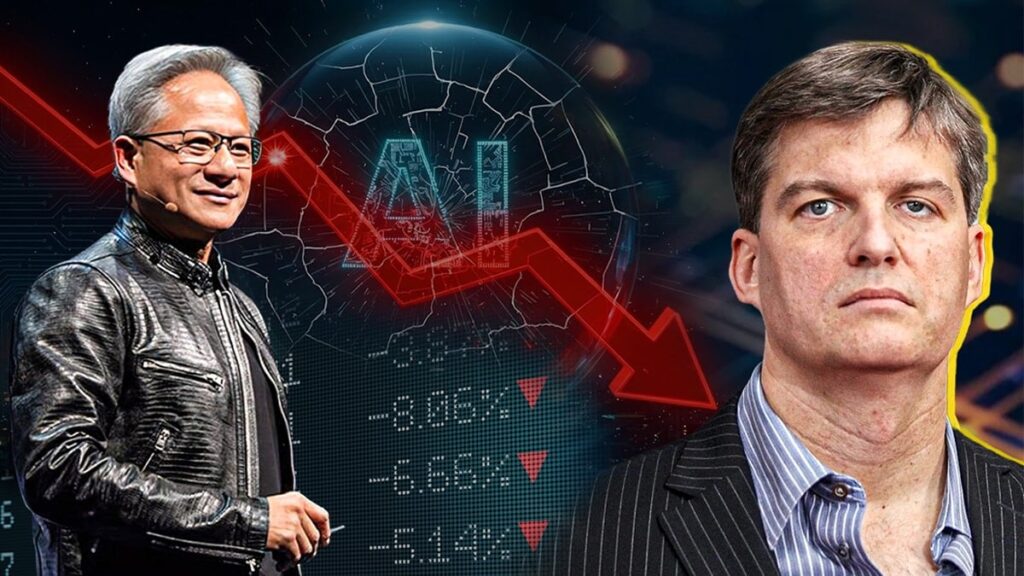 Kriz kahini Burry: AI balonu patlayacak, 4 trilyon değerindeki Nvidia yüzde 80 çökebilir