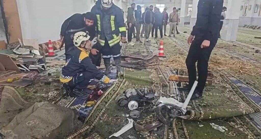 Suriye’de Cuma Namazı sırasında patlama! Ölü ve yaralılar var